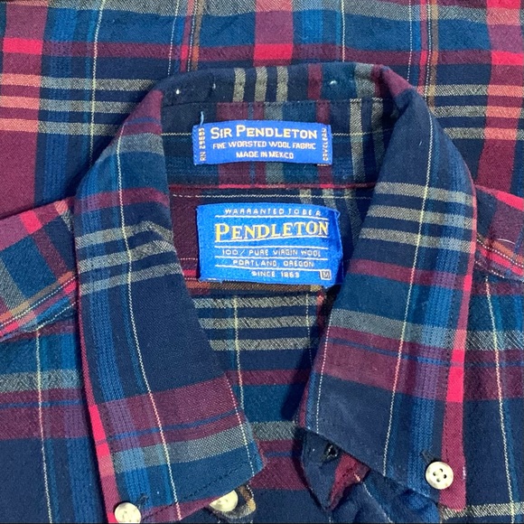 Pendleton Sir Pendleton Plaid Button Down Shirt - Picture 4 of 5
